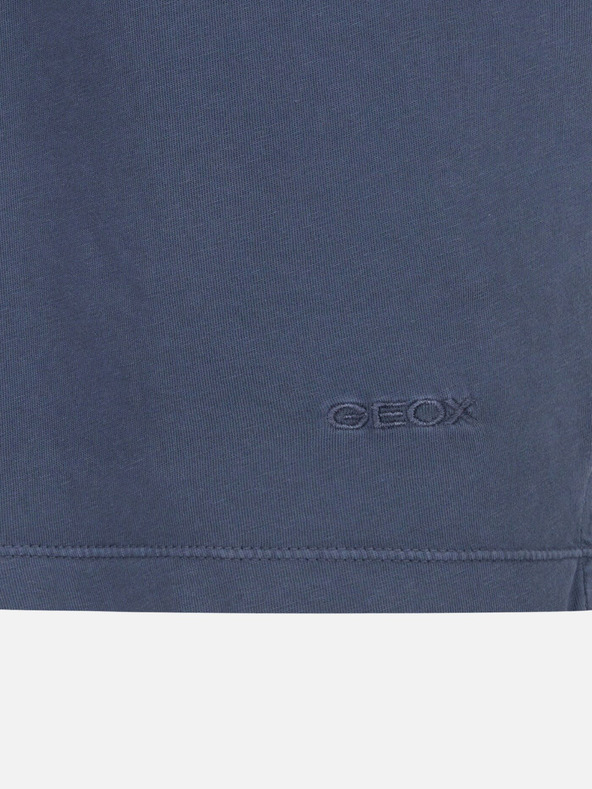 Geox Modré pánske tričko Geox T-Shirt