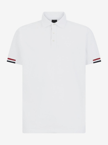 Geox Biele pánske polotričko Geox Polo