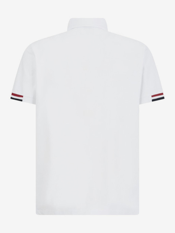 Geox Biele pánske polotričko Geox Polo