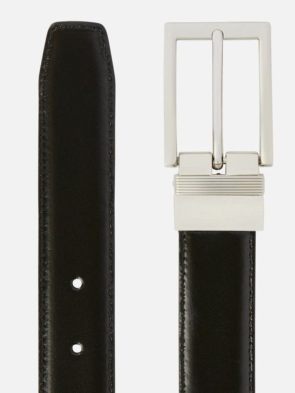 Geox Čierny dámsky opasok Geox Belt