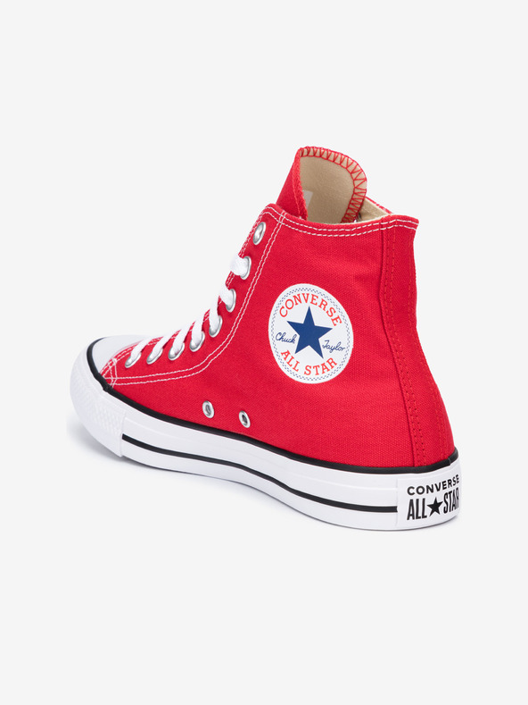 Converse Červené členkové tenisky Converse Chuck Taylor All Star