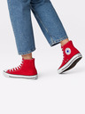 Converse Červené členkové tenisky Converse Chuck Taylor All Star