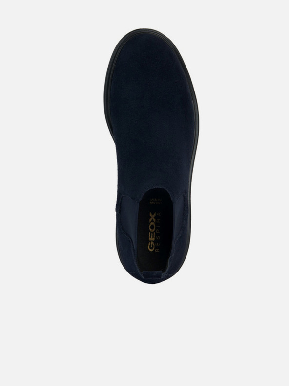 Geox Tmavomodré pánske členkové topánky Geox Ottavio