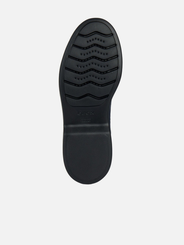 Geox Tmavomodré pánske členkové topánky Geox Ottavio