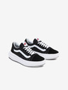 Vans Čierne tenisky so semišovými detailmi VANS