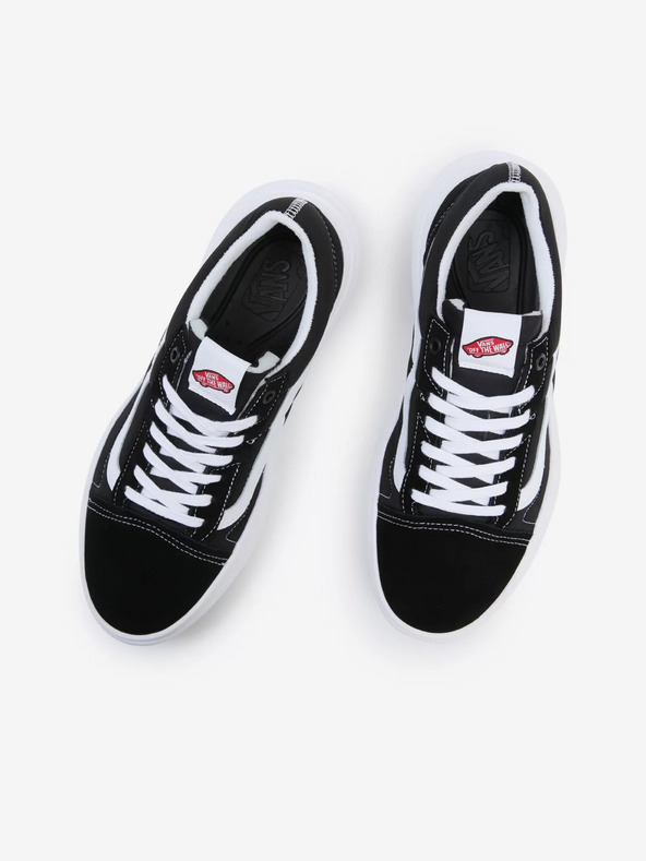 Vans Čierne tenisky so semišovými detailmi VANS