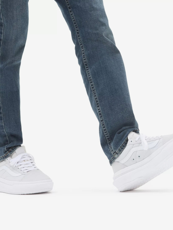 Vans Svetlošedé dámske kožené tenisky VANS