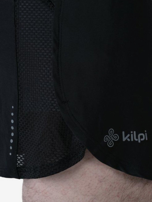 Kilpi Čierne pánske športové šortky Kilpi COMFY