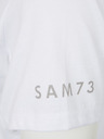 Sam 73 Biele pánske tričko SAM 73 Blane