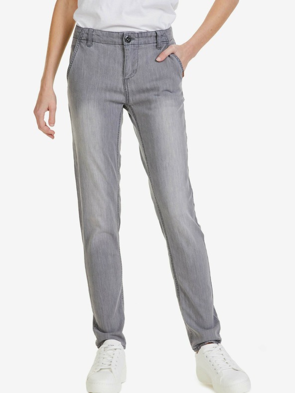 Sam 73 Šedé dámske slim fit džínsy SAM 73 Gina
