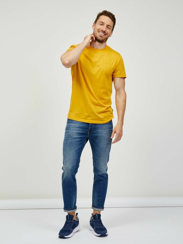 Sam 73 Horčicová pánske tričko SAM 73 Sepot