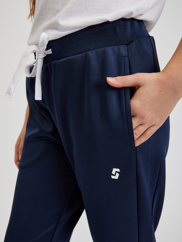 Sam 73 Tmavomodré detské unisex tepláky SAM73 Michael