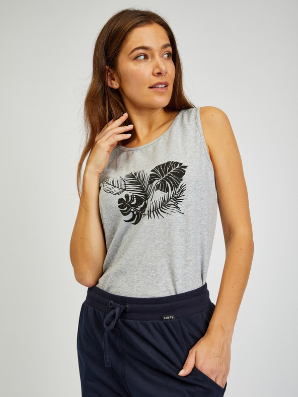 Sam 73 Tmavomodré dámske tepláky s trojštvrťovou dĺžkou SAM73 Phoenix