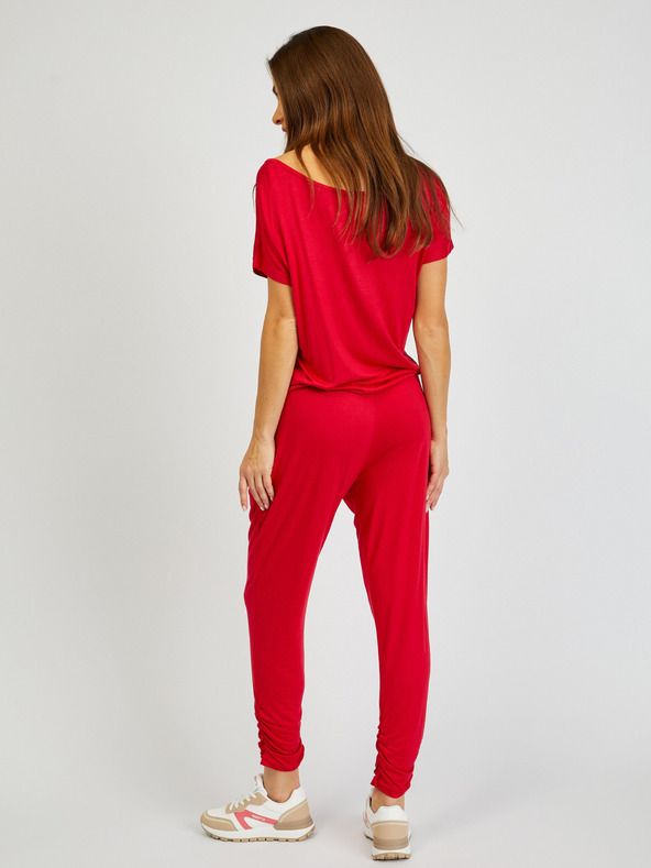 Sam 73 Červený dámsky ľahký overal SAM 73 Lepus