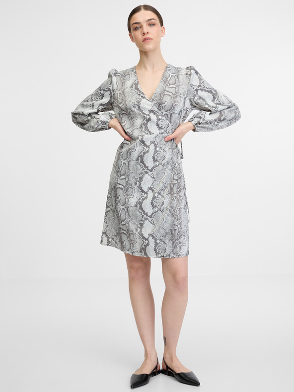 Orsay Čierno-biele dámske šaty ORSAY