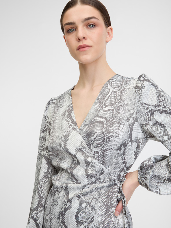 Orsay Čierno-biele dámske šaty ORSAY