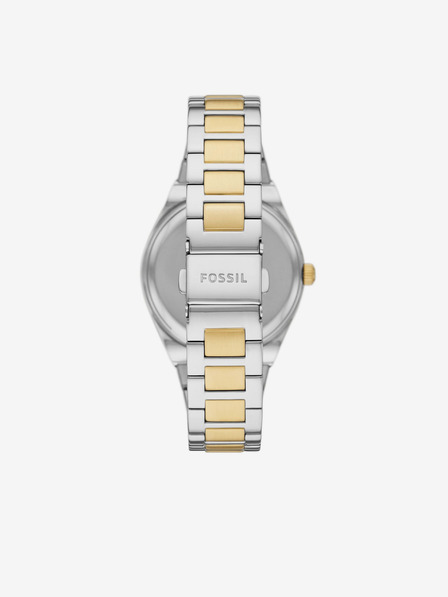 Fossil Strieborné zlaté dámske hodinky Fossil Scarlette