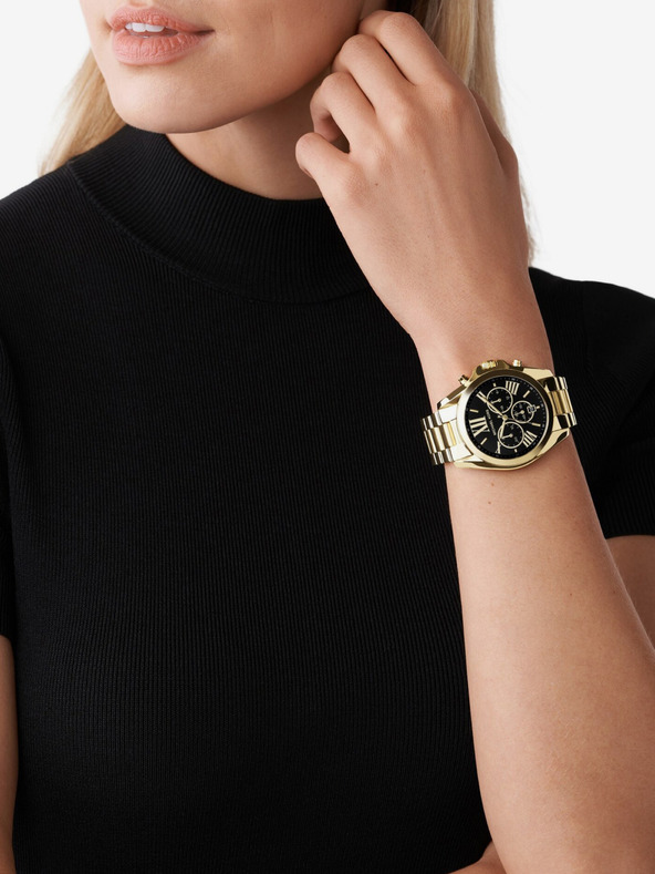 Michael Kors Zlaté dámske hodinky Michael Kors Bradshaw