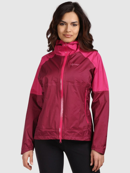 Kilpi Kilpi Dámska outdoorová bunda HURRICANE-W Hardshell Dark Red
