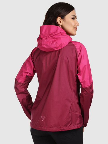 Kilpi Kilpi Dámska outdoorová bunda HURRICANE-W Hardshell Dark Red