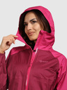 Kilpi Kilpi Dámska outdoorová bunda HURRICANE-W Hardshell Dark Red
