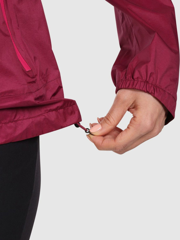 Kilpi Kilpi Dámska outdoorová bunda HURRICANE-W Hardshell Dark Red