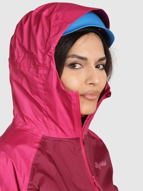 Kilpi Kilpi Dámska outdoorová bunda HURRICANE-W Hardshell Dark Red