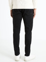 Celio Čierne pánske slim fit džínsy Celio C25 Fofine
