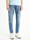 Celio Modré pánske slim fit džínsy Celio Dofine