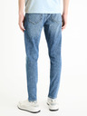 Celio Modré pánske slim fit džínsy Celio Dofine