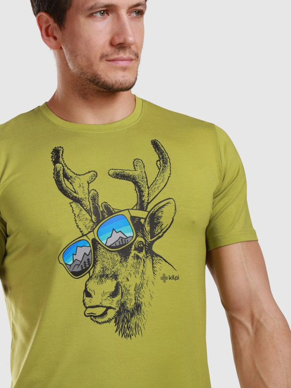 Kilpi Pánske funkčné tričko Kilpi GAROVE-M Zelená