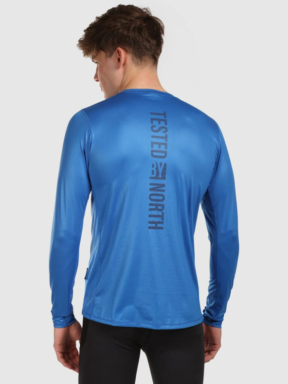 Kilpi Pánske funkčné tričko s dlhým rukávom Kilpi SPOLETO-M Blue