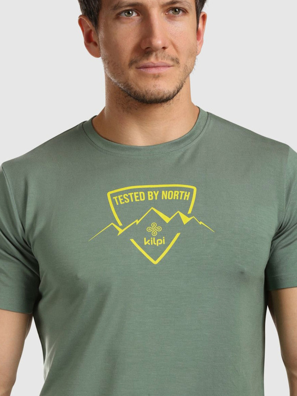 Kilpi Pánske funkčné tričko Kilpi GAROVE-M Khaki