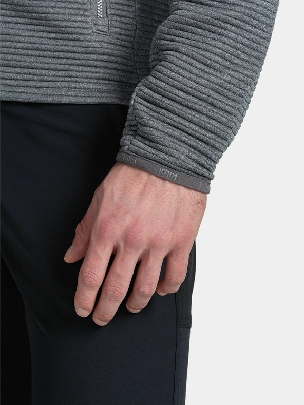 Kilpi Pánska outdoorová mikina Kilpi TANALI-M Tmavosivá