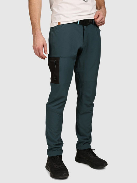 Kilpi Pánske outdoorové nohavice Kilpi LIGNE-M Dark Green