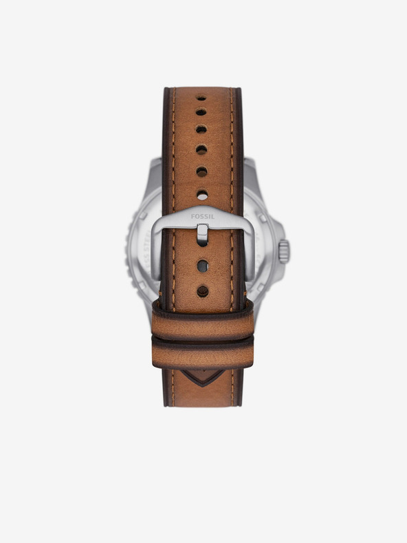 Fossil Strieborné pánske hodinky Fossil Blue