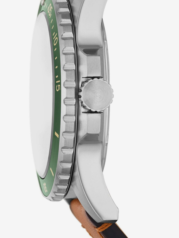 Fossil Strieborné pánske hodinky Fossil Blue