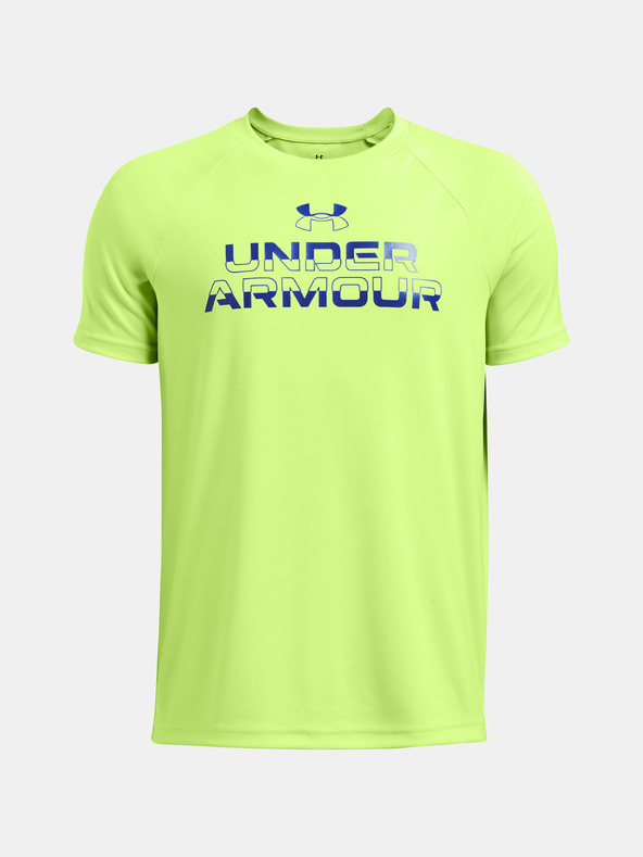 Under Armour Chlapčenské tričko Under Armour UA Tech Split Wordmark SS