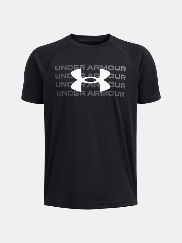 Under Armour Chlapčenské tričko Under Armour UA B TECH WM LOGO SS