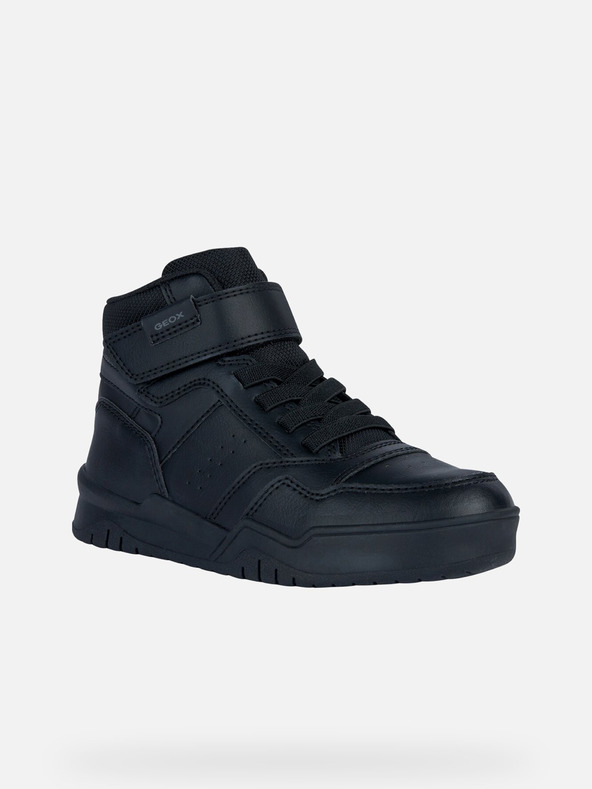 Geox Čierne chlapčenské tenisky Geox Perth