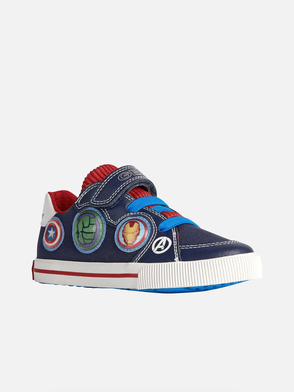 Geox Tmavomodré chlapčenské tenisky Geox Kilwi