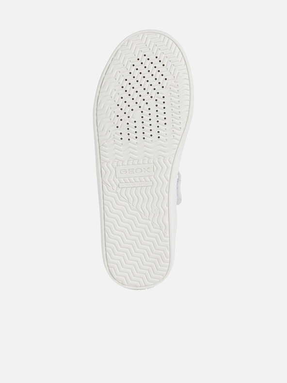 Geox Biele dievčenské tenisky Geox Kathe