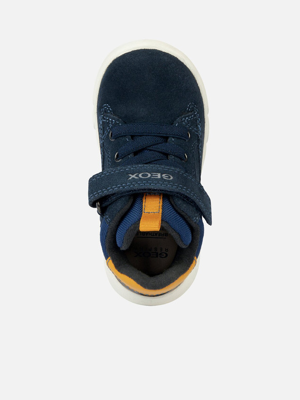 Geox Tmavomodré dievčenské členkové topánky Geox Hyroo