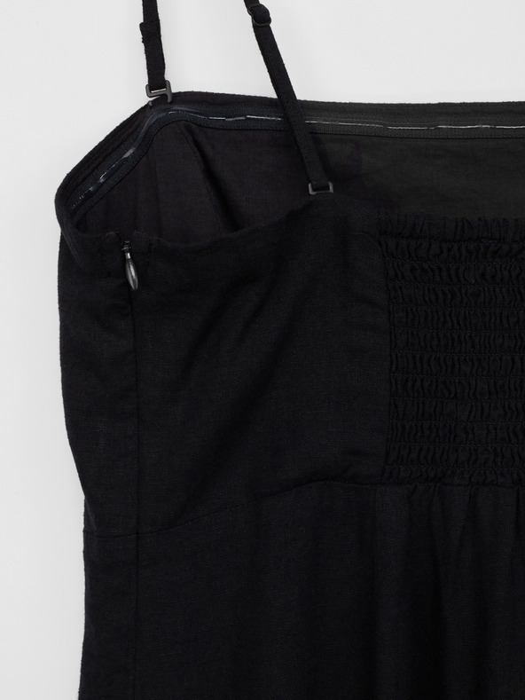 GAP Ľanové maxi šaty GAP