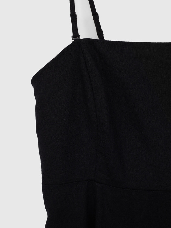 GAP Ľanové maxi šaty GAP