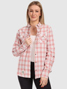 Kilpi Dámska športová flanelová košeľa Kilpi FLANNY-W Pink