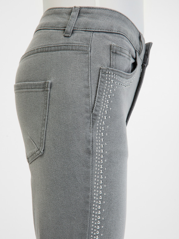 Orsay Svetlošedé dámske džínsy ORSAY