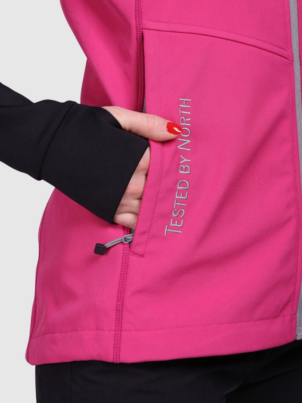 Kilpi Dámska softshellová vesta Kilpi SOIL-W Pink