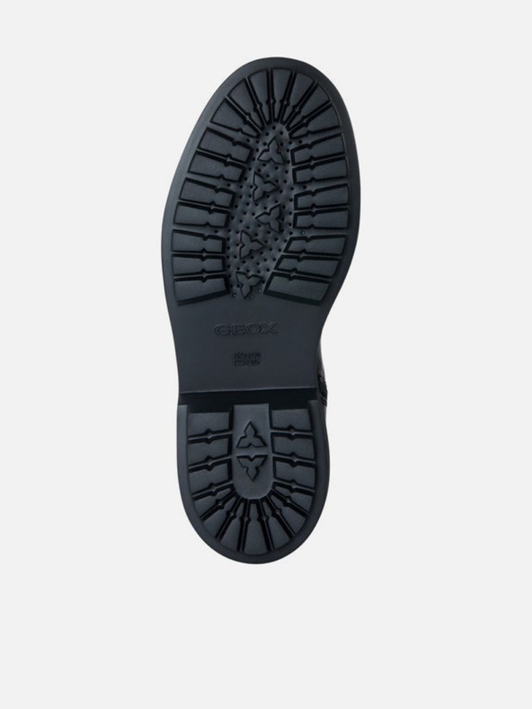 Geox Čierna pánska členkové topánky Geox Faloria B Abx