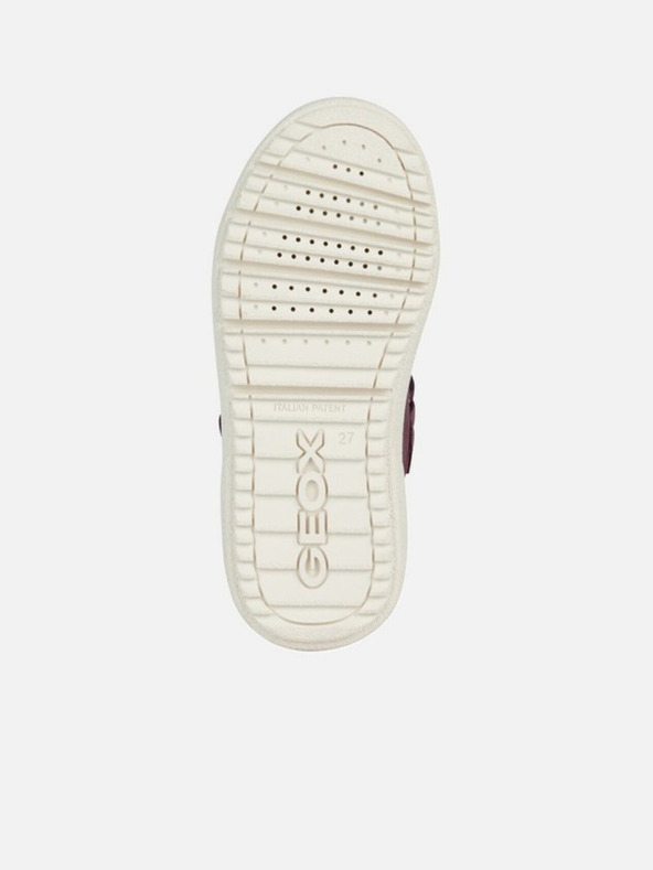 Geox Tmavofialové dievčenské tenisky Geox Theleven Wpf